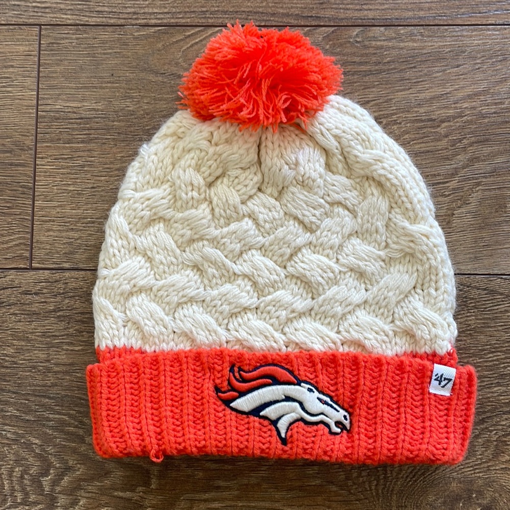 Denver Bronco beanie